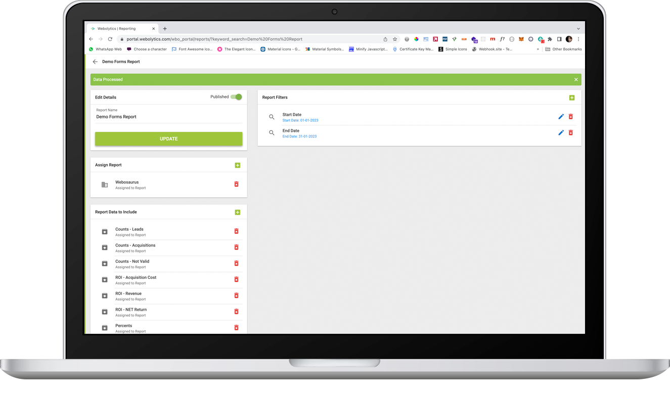 form reports 10