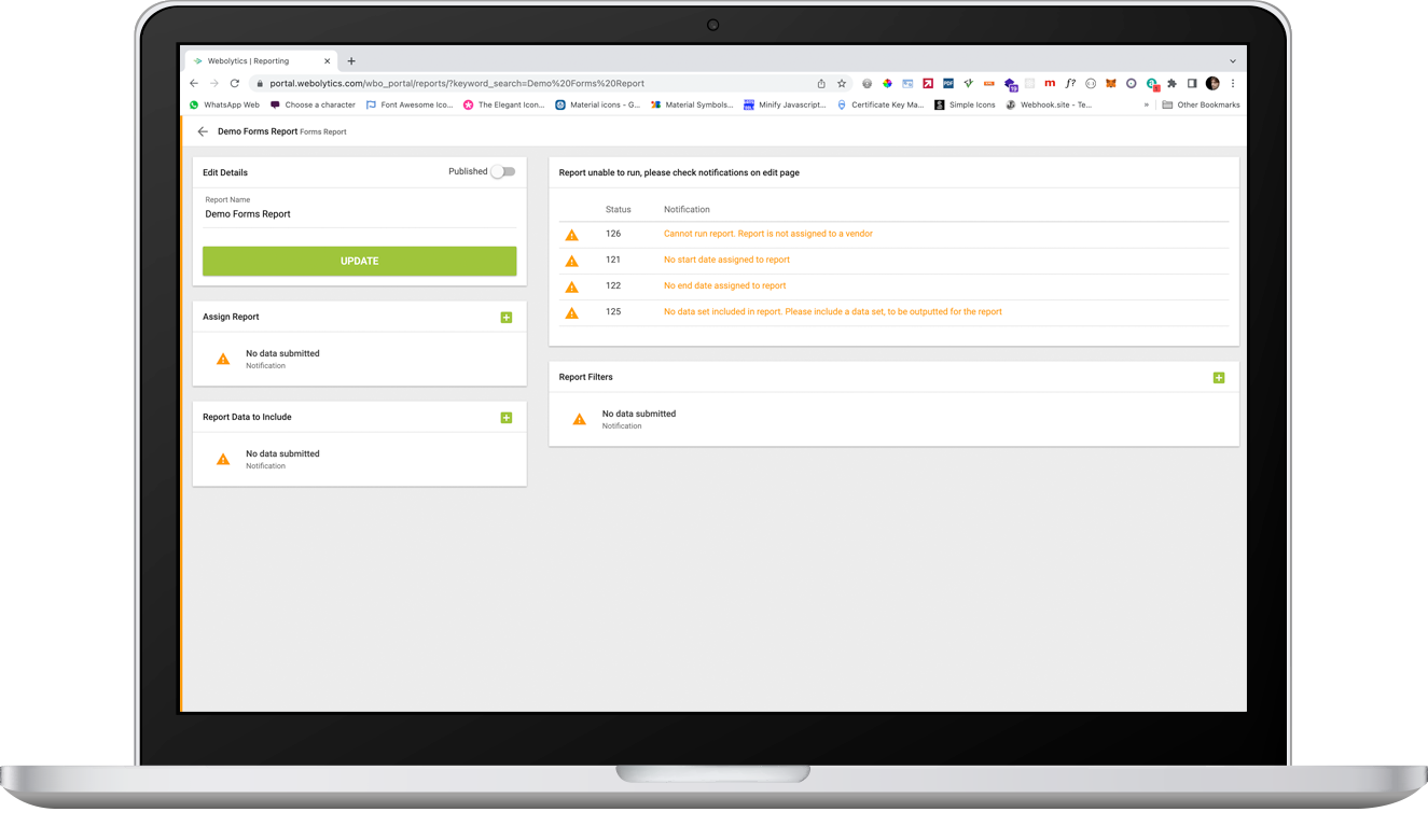form reports 2