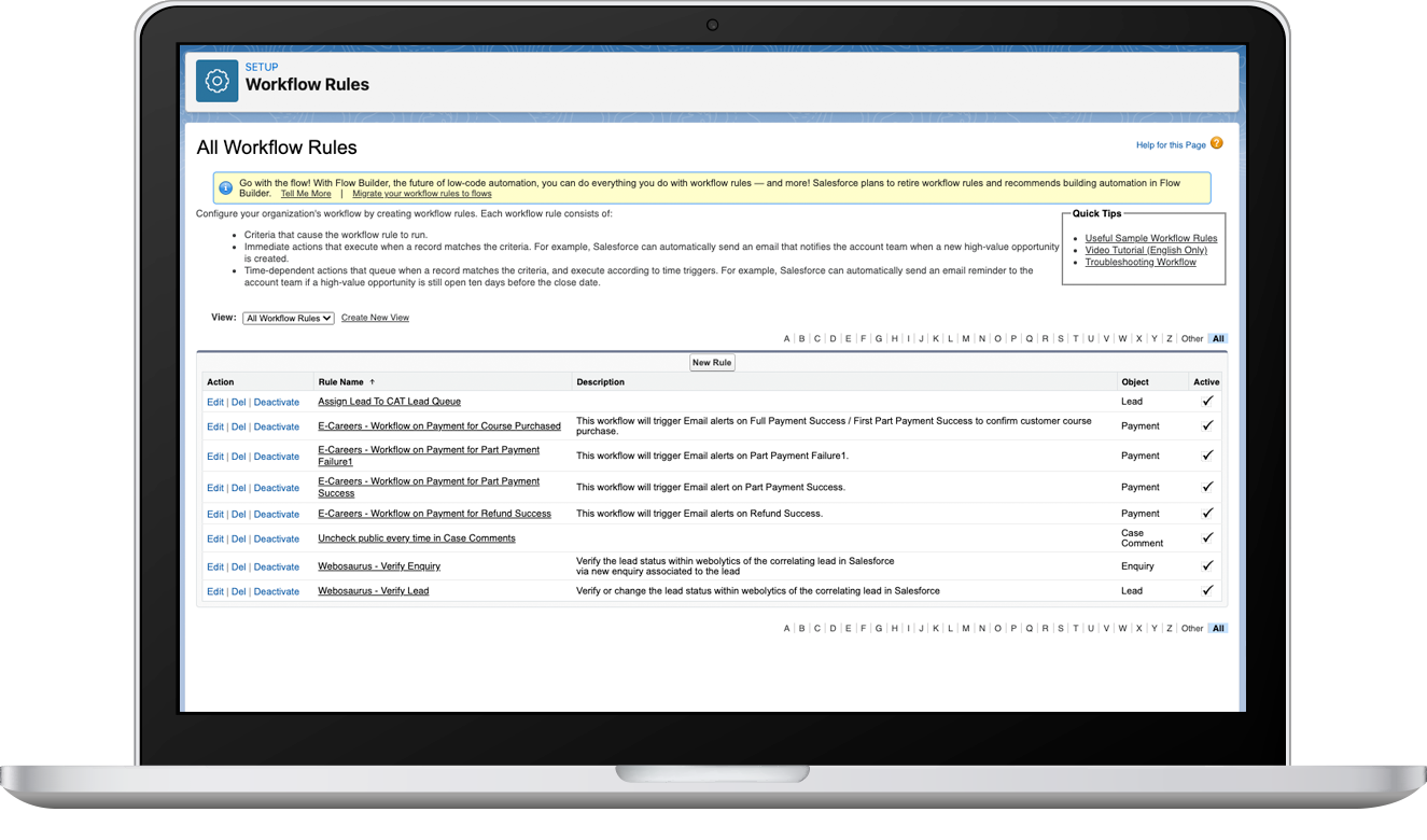 salesforce process acquisition 1