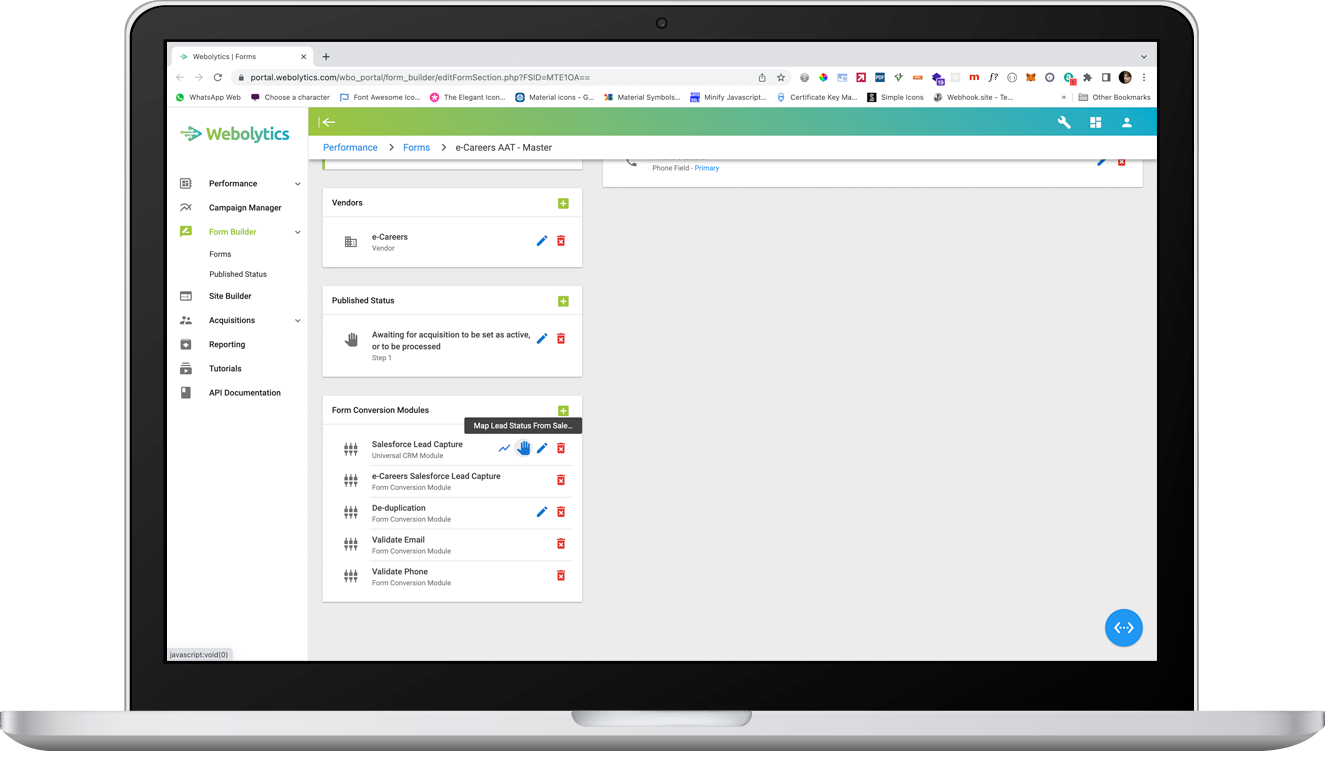 salesforce verify lead 7