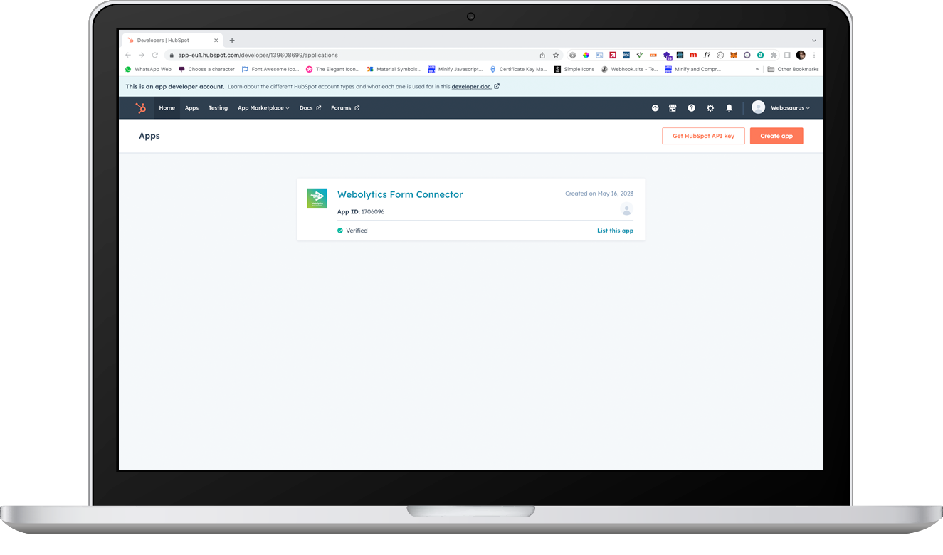 Set up a hubspot connection