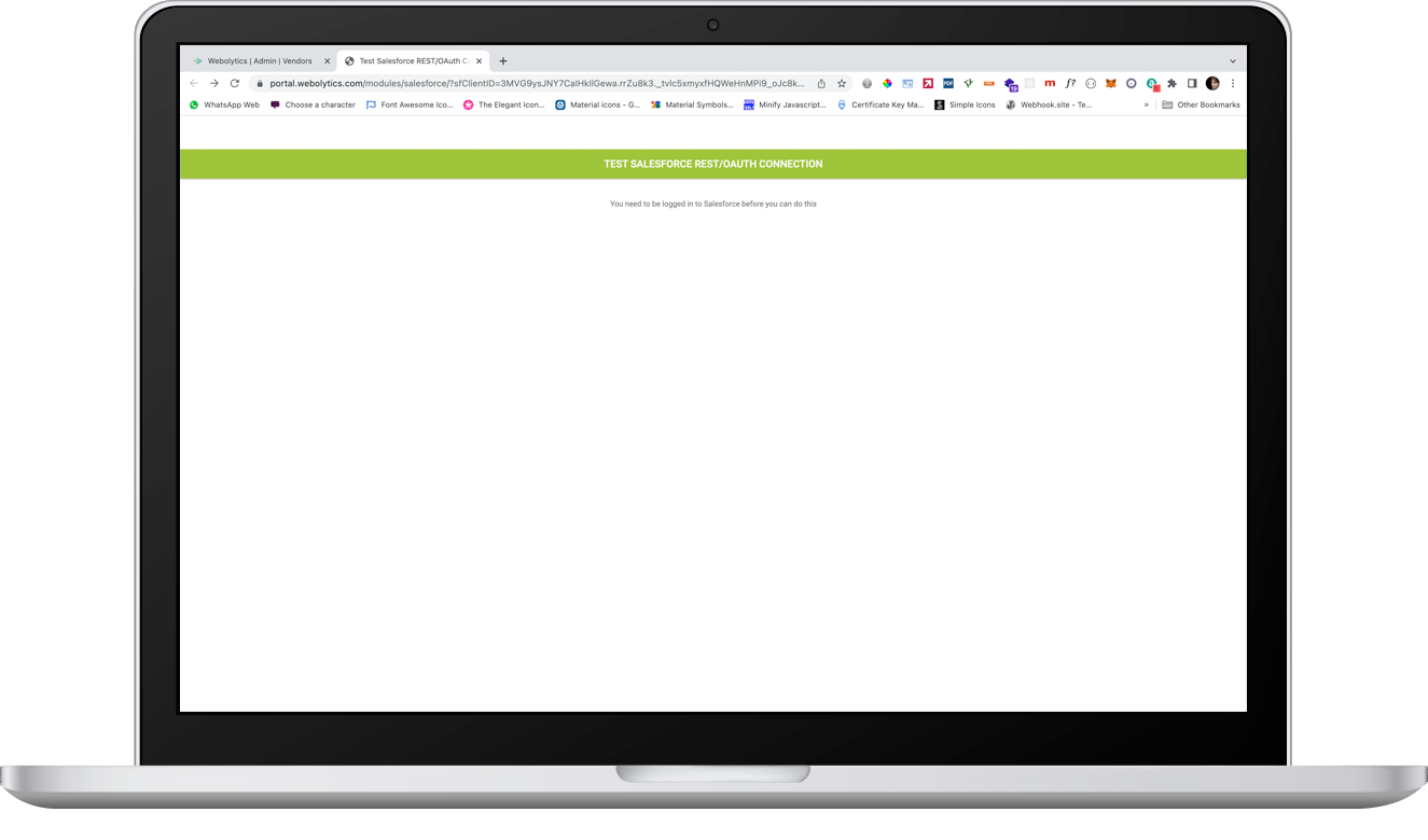 salesforce connection 11