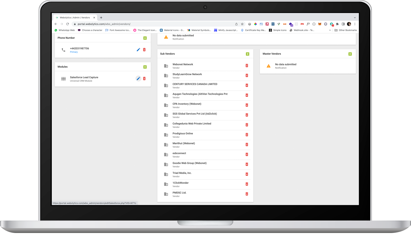 salesforce connection 8