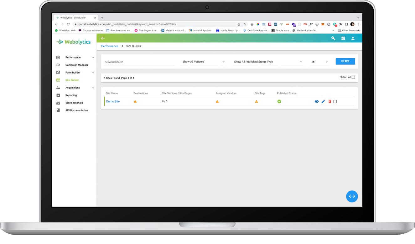 setting up a new site 3
